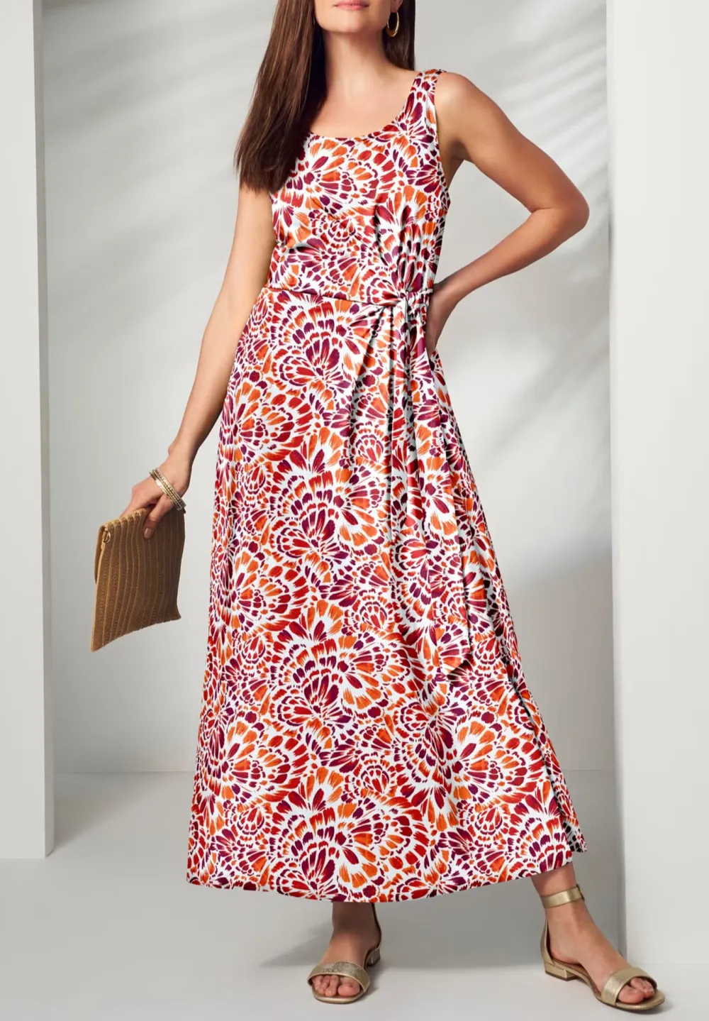 Side Lace Up Dress