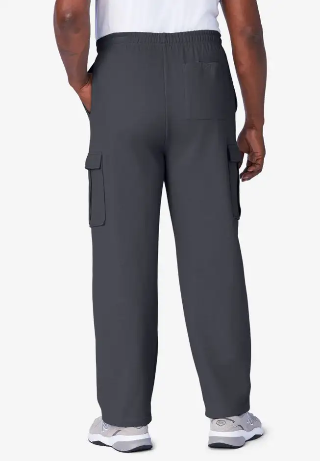 Fleece Cargo Sweatpants