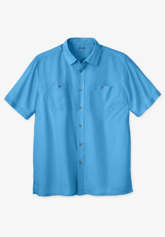 Short-Sleeve Pocket Sport Shirt