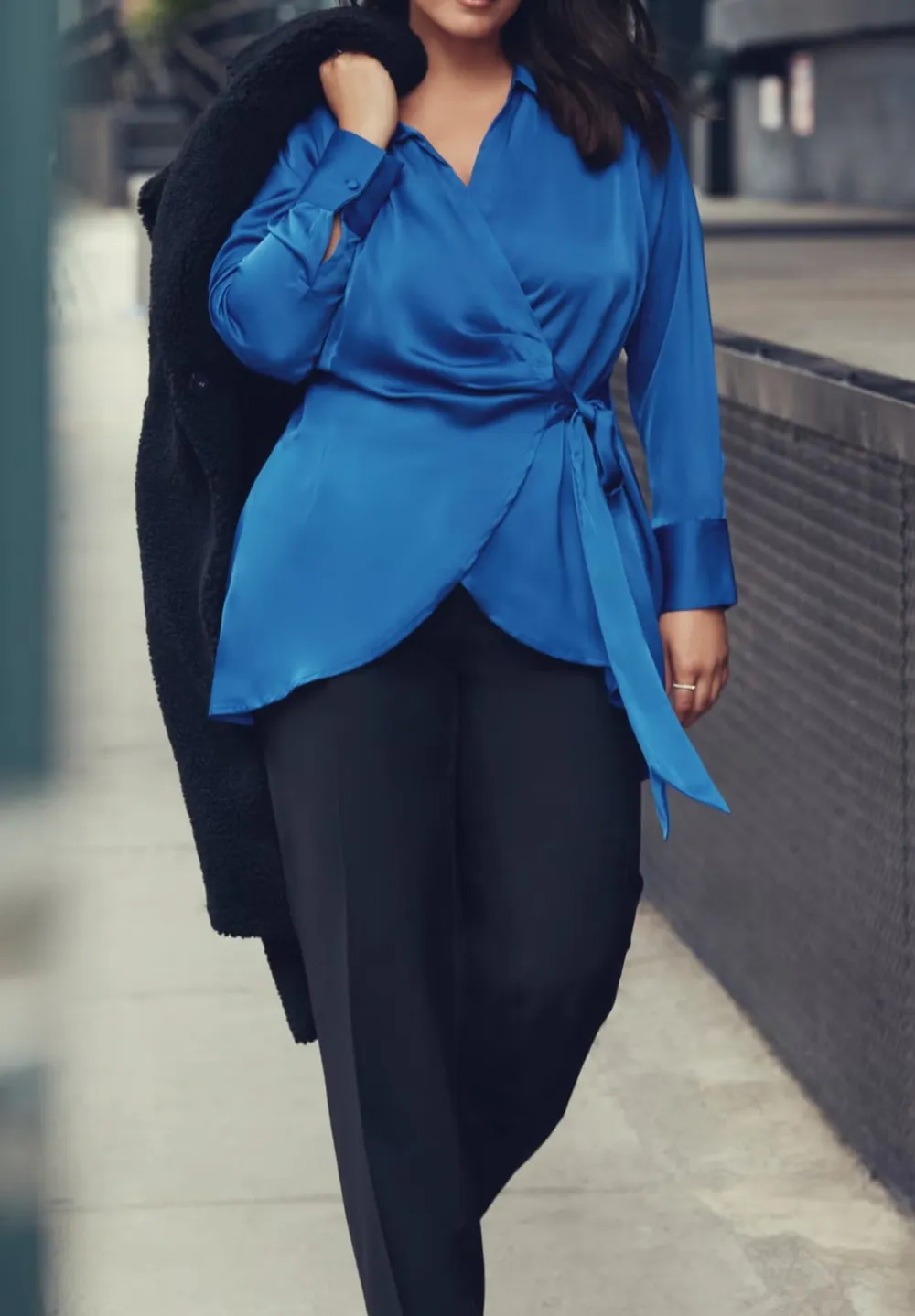 Solid Color Zipper Pants
