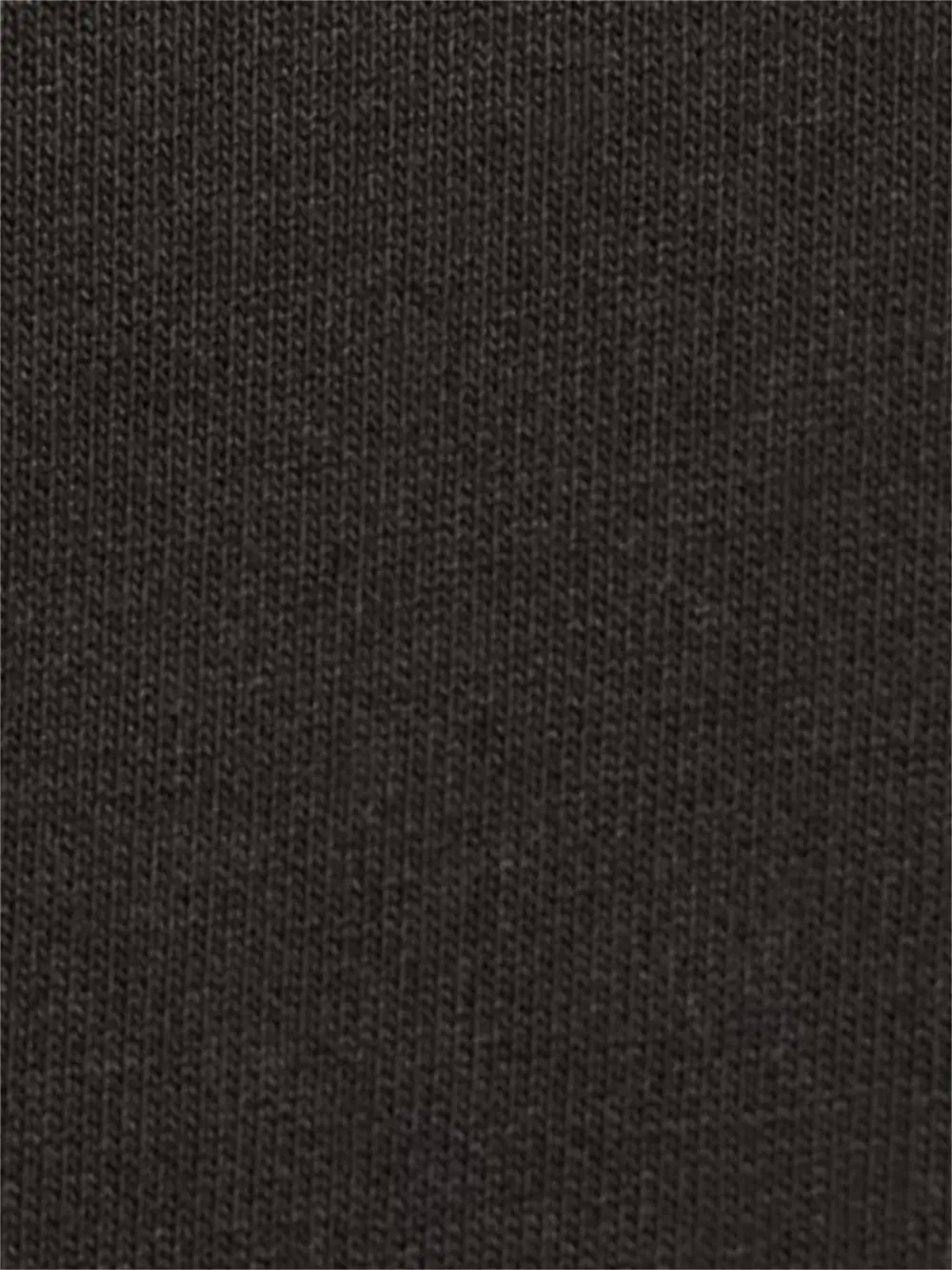 BLACK PRINT ZIP NECK SWEAT