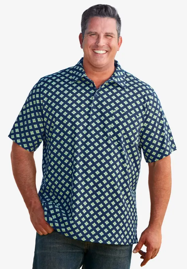 Lightweight Jersey Polo