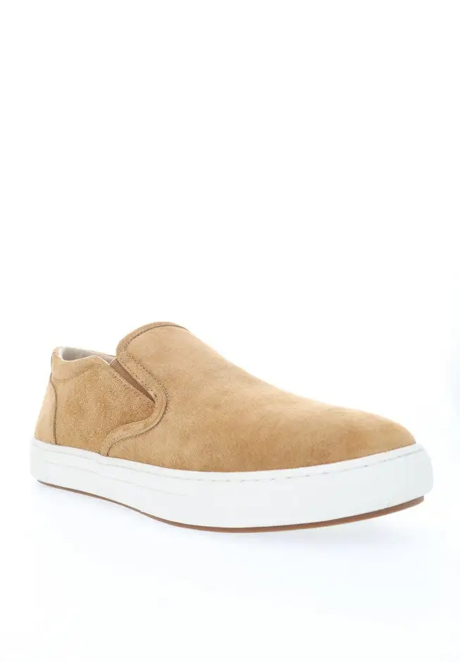 Propet Kip Men'S Suede Slip On Sneakers Shoes