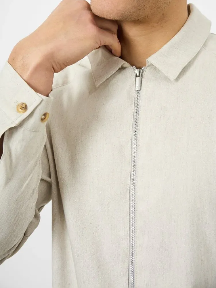 In Oatmeal Daily Leisure Soft Outerwear