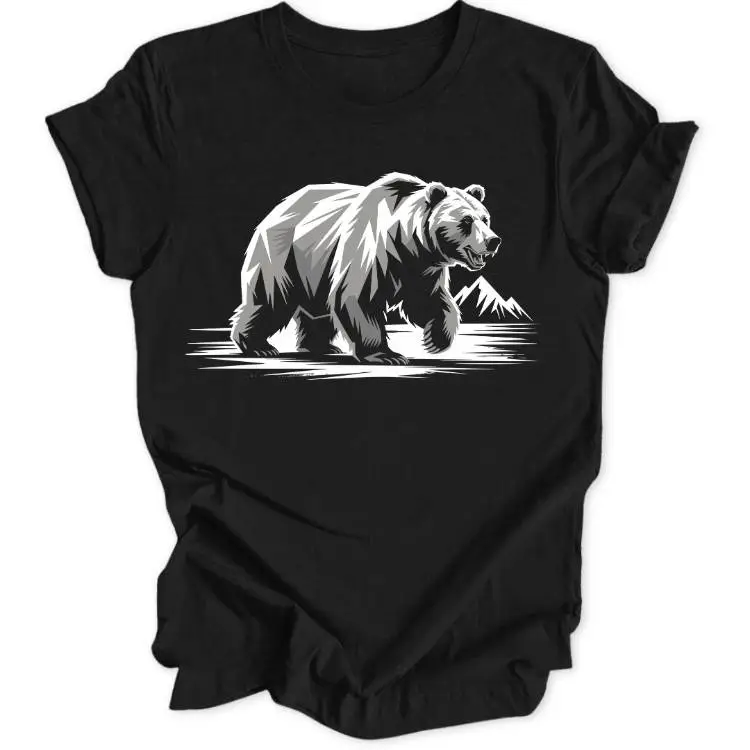 Geometric Bear Unisex T-Shirt