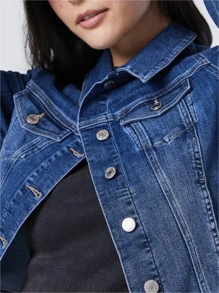Regular Denim Long Sleeve Jacket