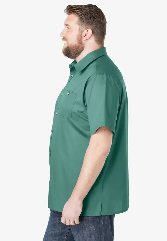 Short-Sleeve Pocket Sport Shirt