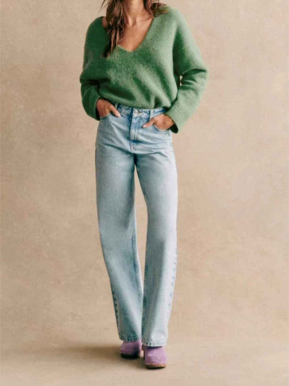 Slightly Oversized Volume  Knitwear