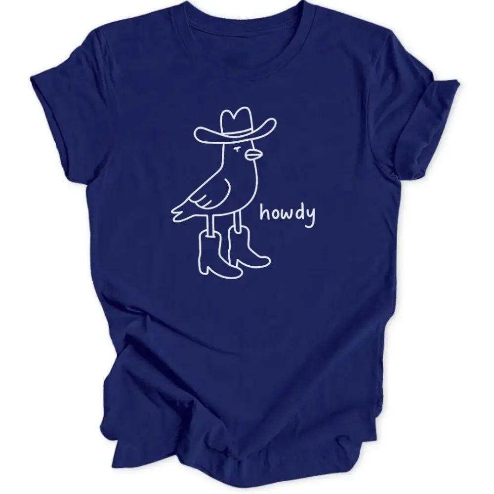 Howdy Pigeon Unisex T-Shirt