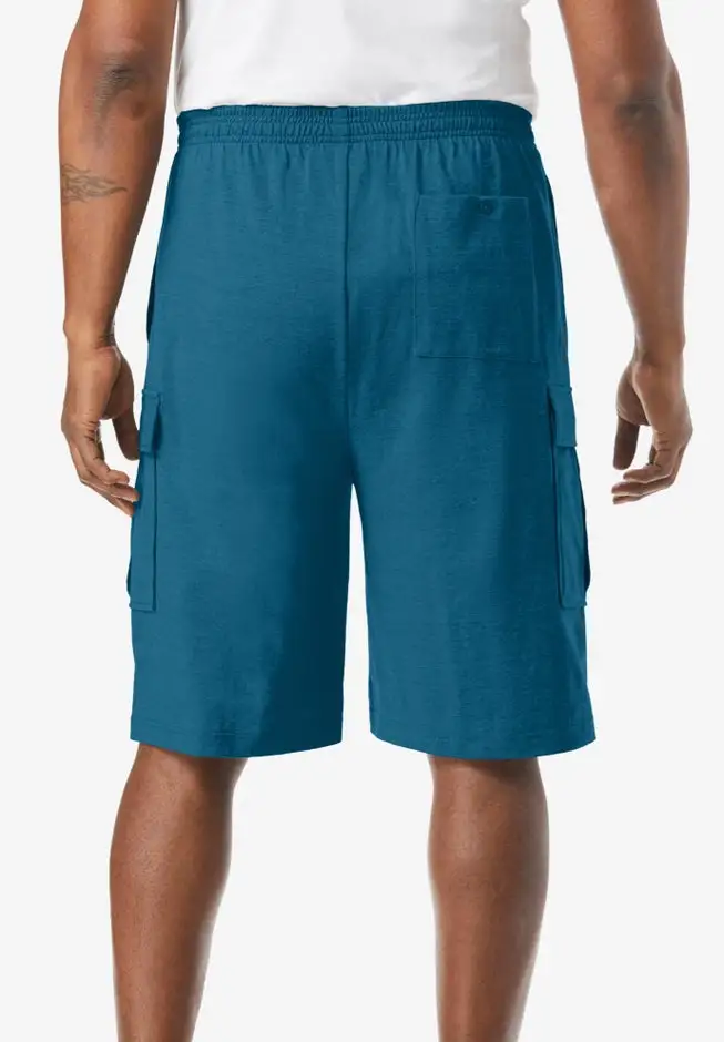Lightweight Jersey Cargo Shorts
