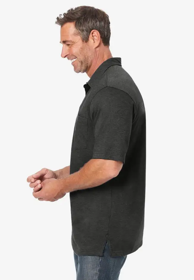 Shrink-Less™ Lightweight Polo