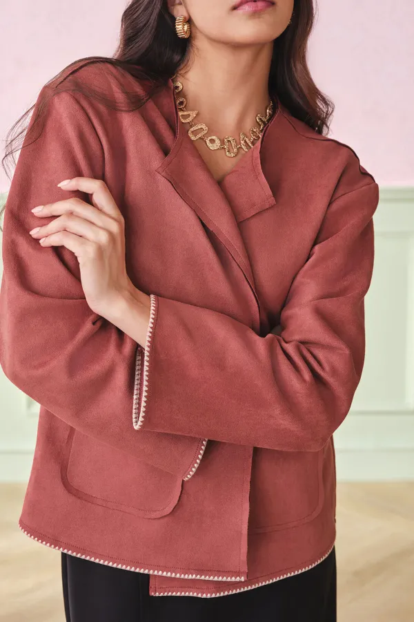 Winter Wear Rust Jacket