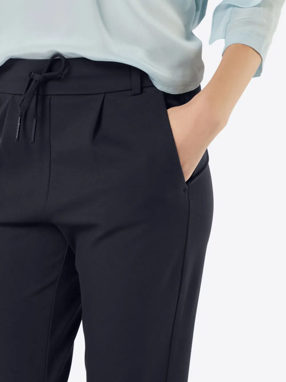 Mid-Waist Casual Style Pants