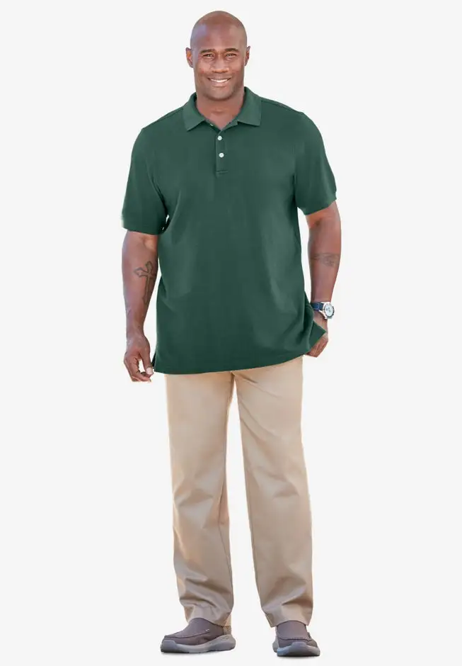 Shrink-Less™ Classic Cotton Polo Shirt