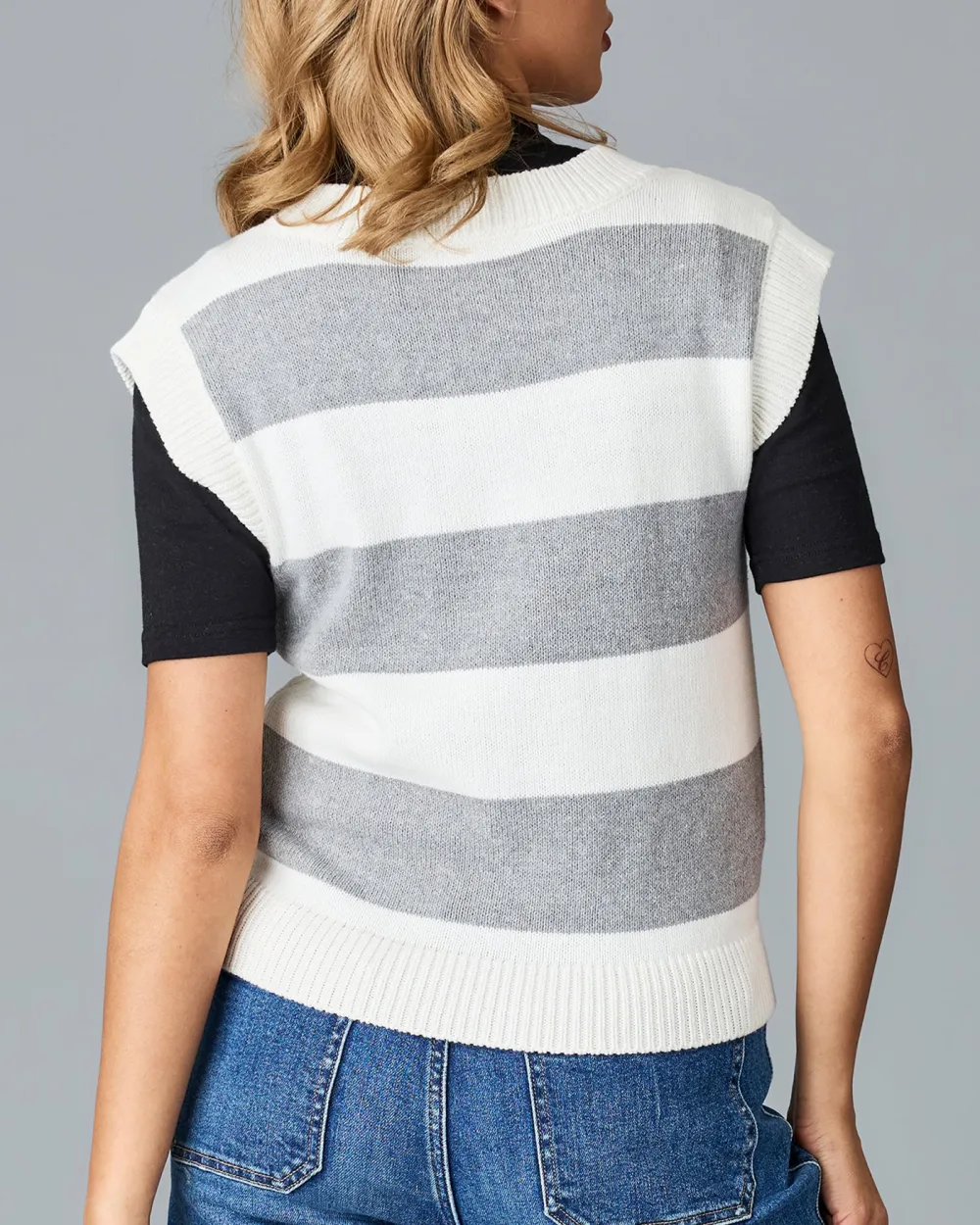 Signature Stripe Vest