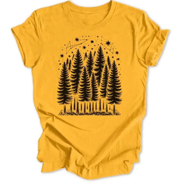 Starry Forest Unisex T-Shirt