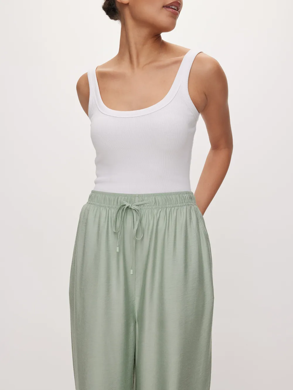 Viscose Relaxed Trousers