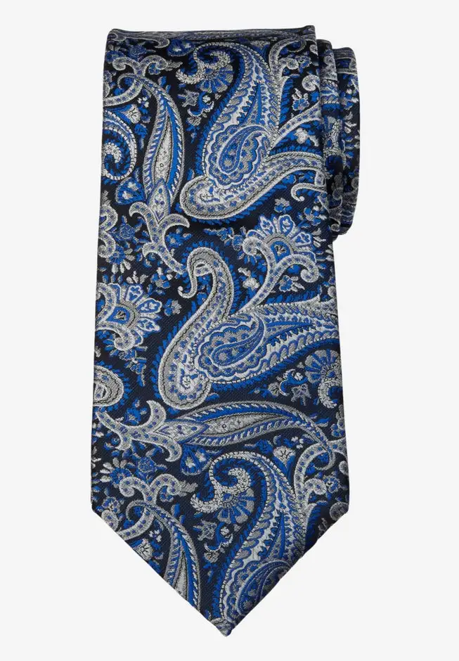 Extra Long Classic Paisley Tie