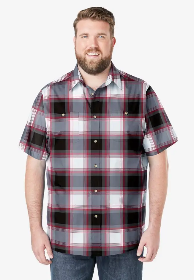 Check Short-Sleeve Sport Shirt
