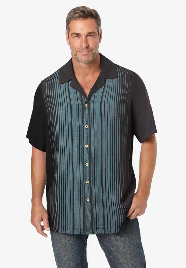 Colorblock Camp Shirt