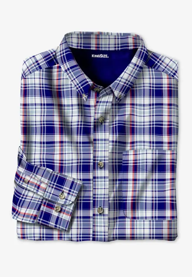 Long Sleeve Wrinkle Free Sport Shirt