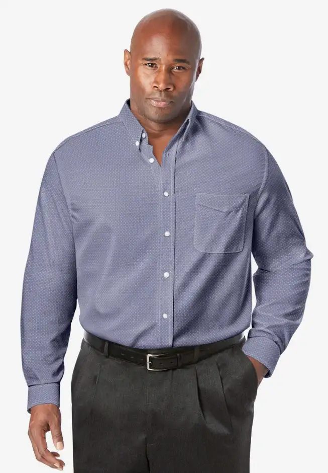 Wrinkle-Free Oxford Dress Shirt