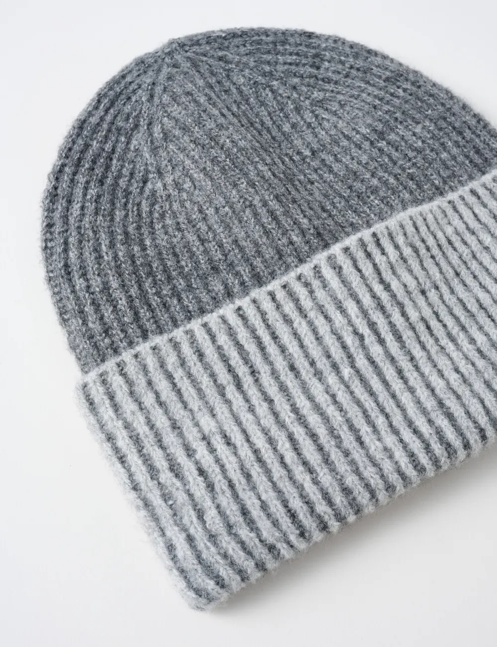 Creative Cuff Ribbed Fashion Hat