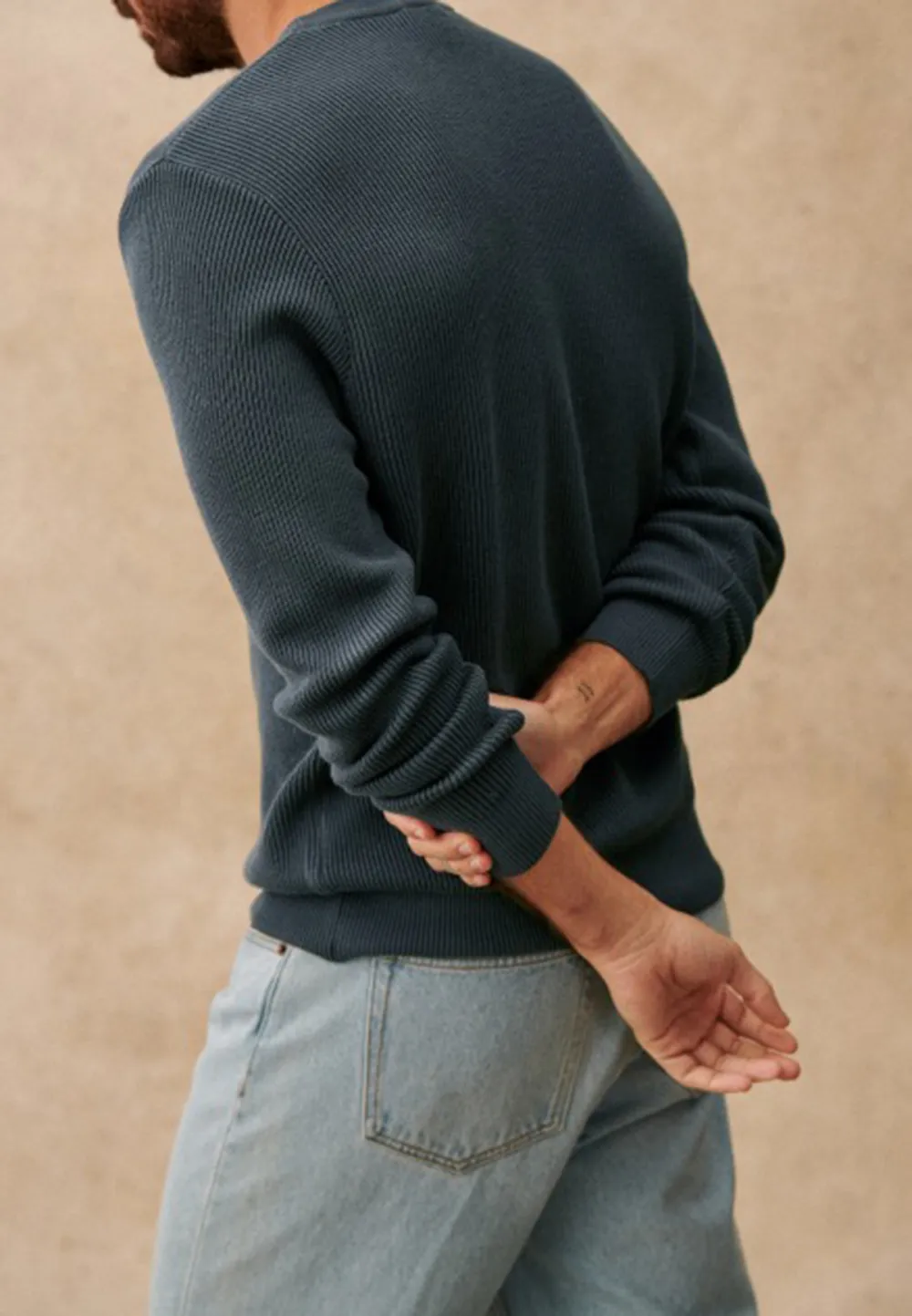 Sweater-Steel Blue