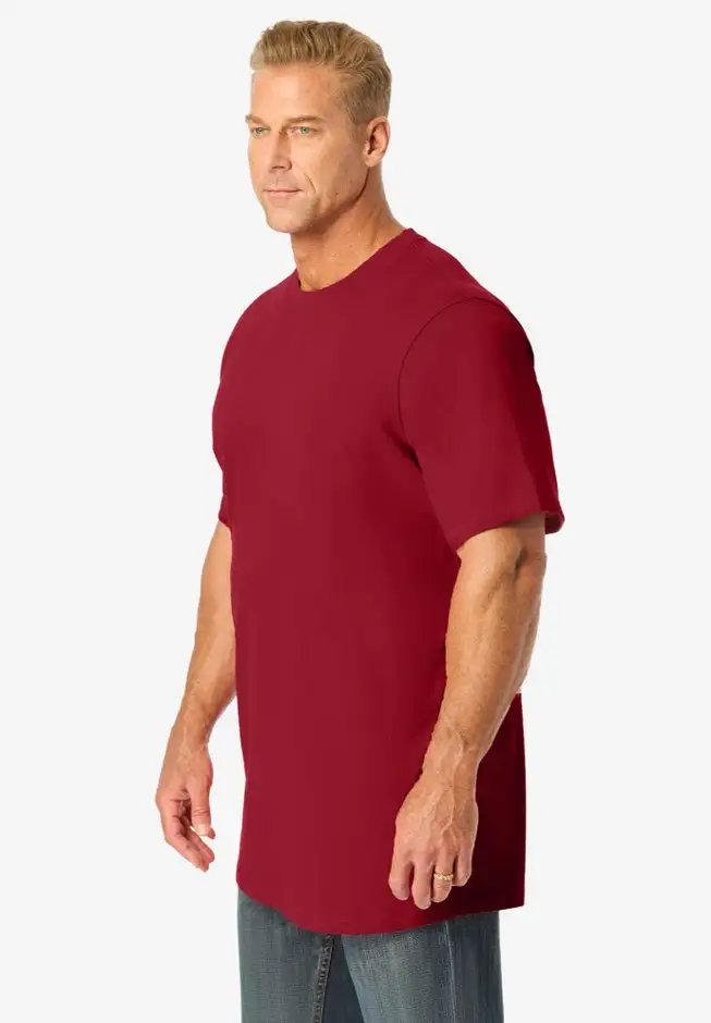 Heavyweight Longer-Length Crewneck T-Shirt