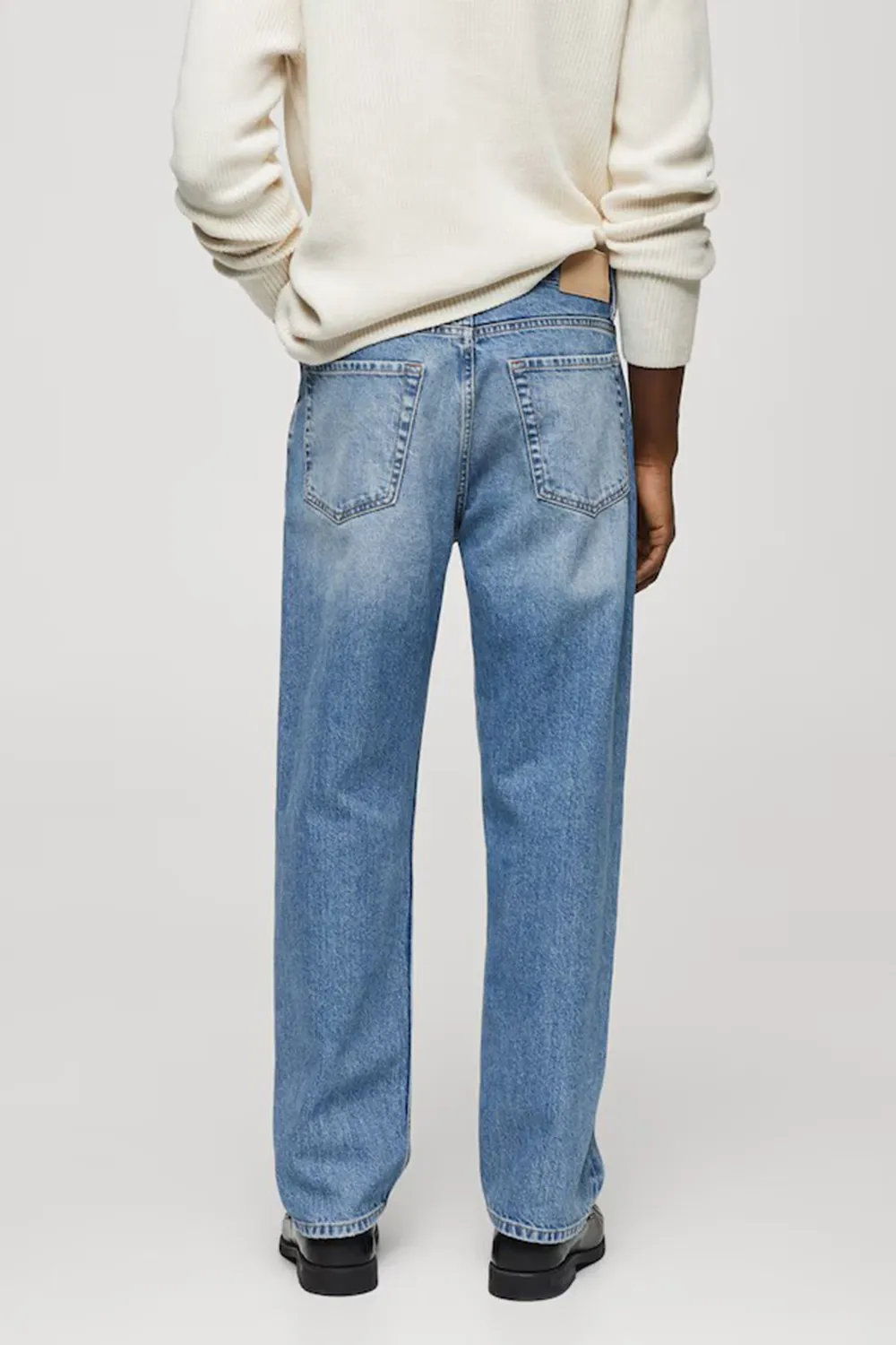 Regular Fit Dark Wash Jeans