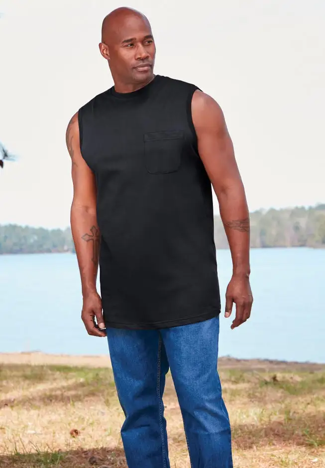 Heavyweight Pocket Muscle Tee