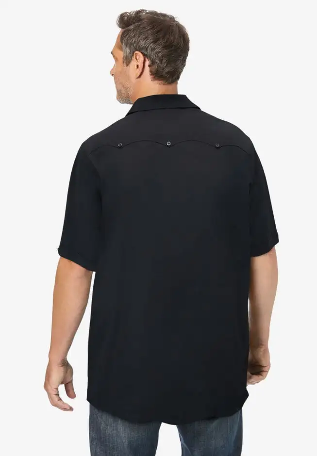 Short-Sleeve Guayabera Shirt