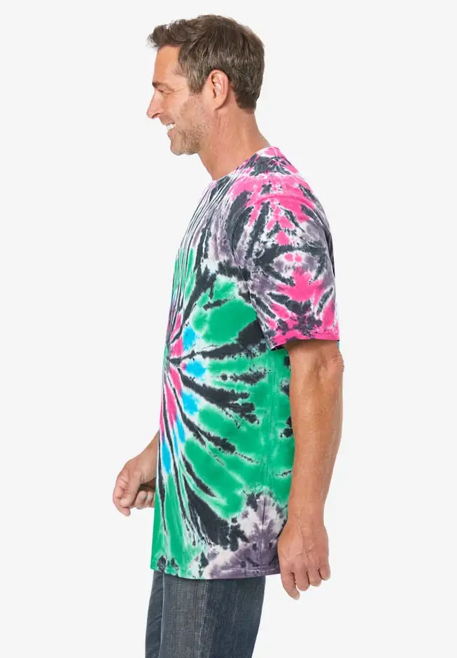 Lightweight Tie-Dye Crewneck Tee