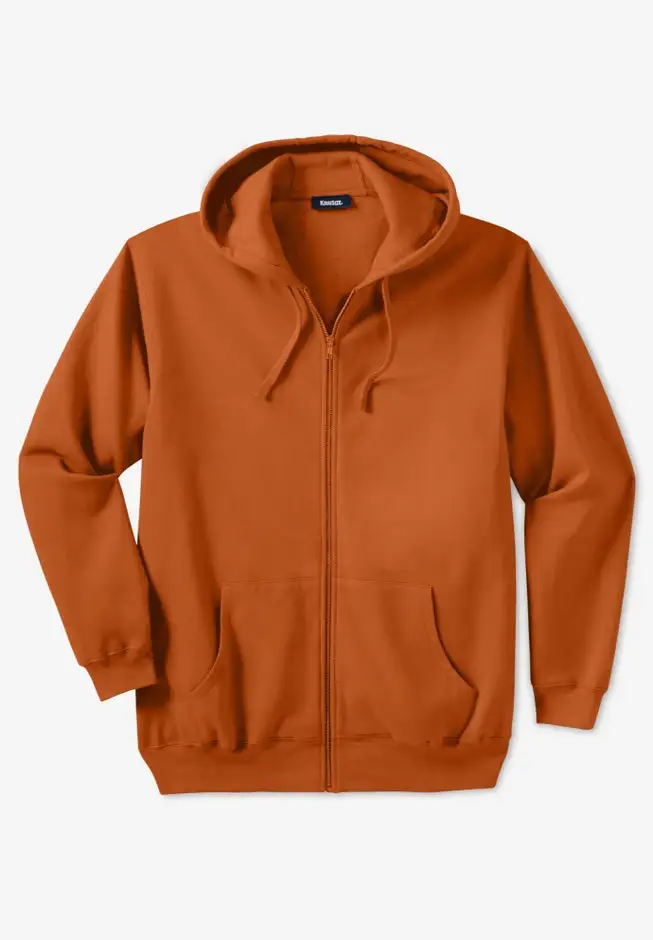 Fleece Zip-Front Hoodie