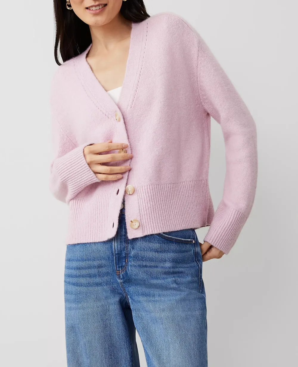 V-Neck Cardigan