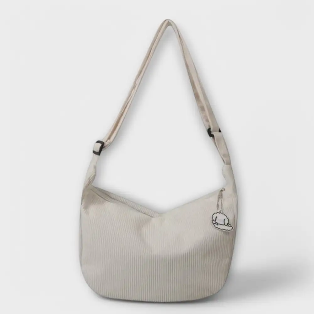 Structured Snap Front Shoulder Bag