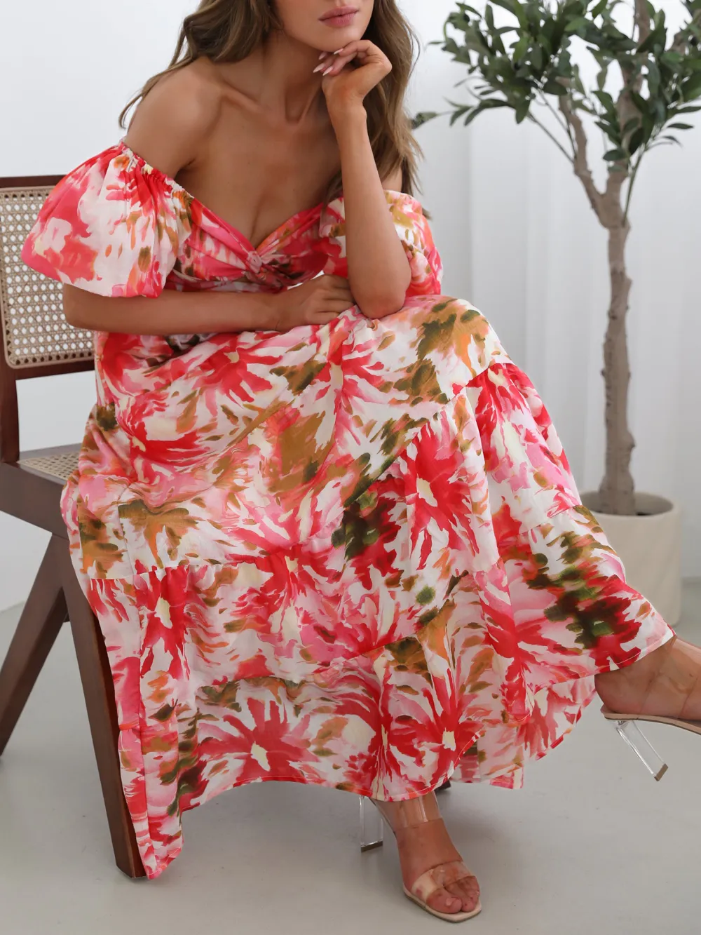 Floral Casual Style Dress