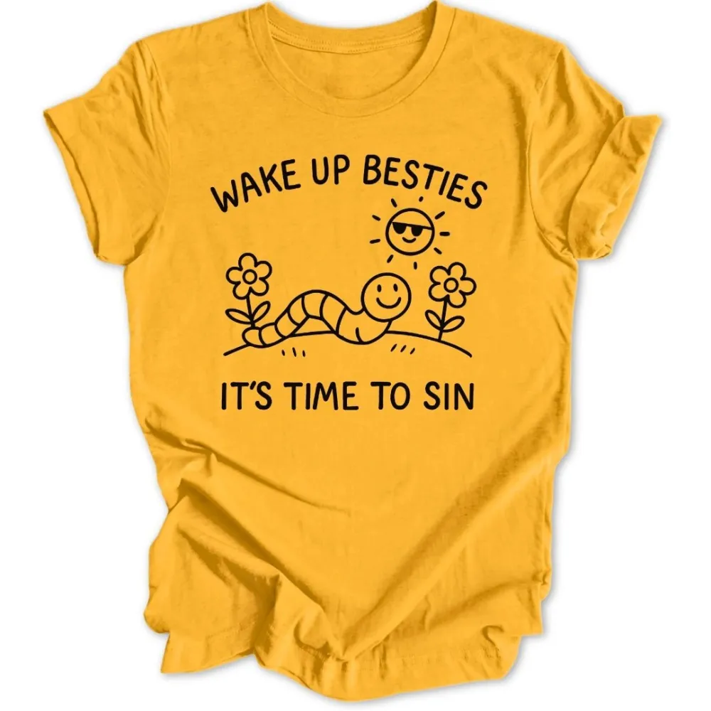 Happy Worm Unisex T-Shirt