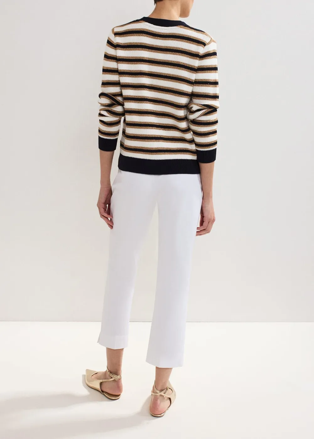 Conical Lady Pleated Trouser Suit