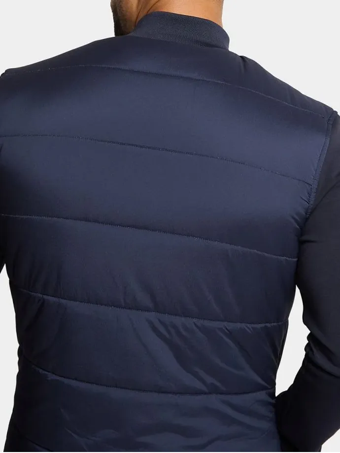 Navy Simple Daily Leisure Soft Bomber Jacket