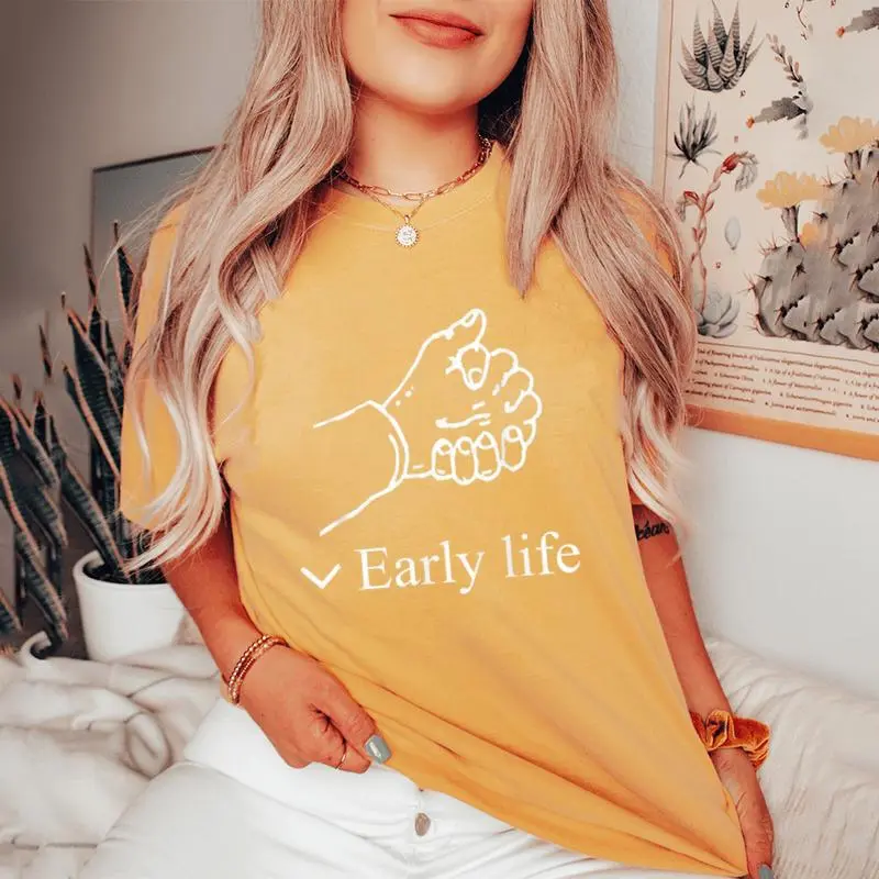 Early Life Hand For Women Women's Oversized Comfort T-Shirt