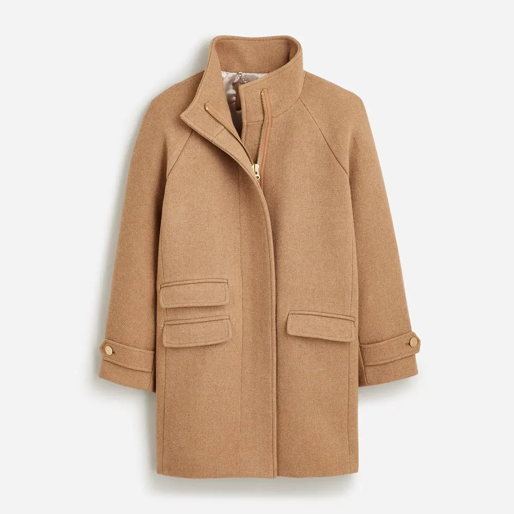 Toscana Coat Stadium-Cloth Wool Blend