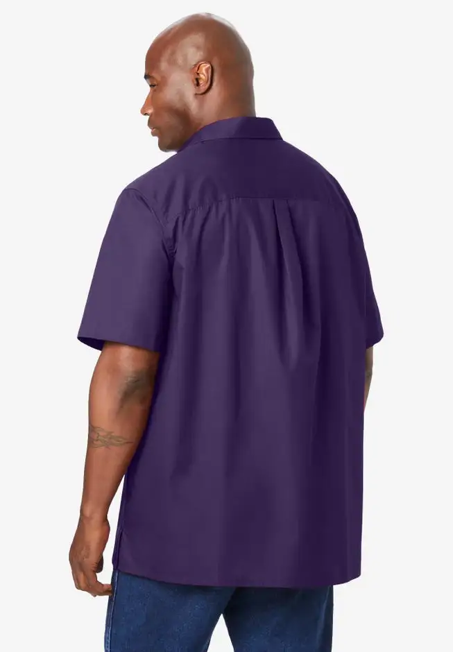 Short-Sleeve Pocket Sport Shirt