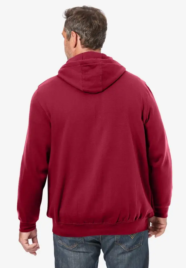 Fleece Zip-Front Hoodie