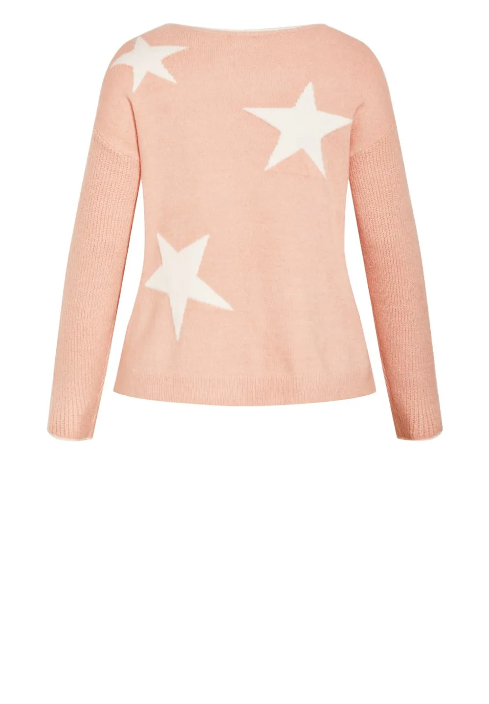 Color Blocking Star Sweater