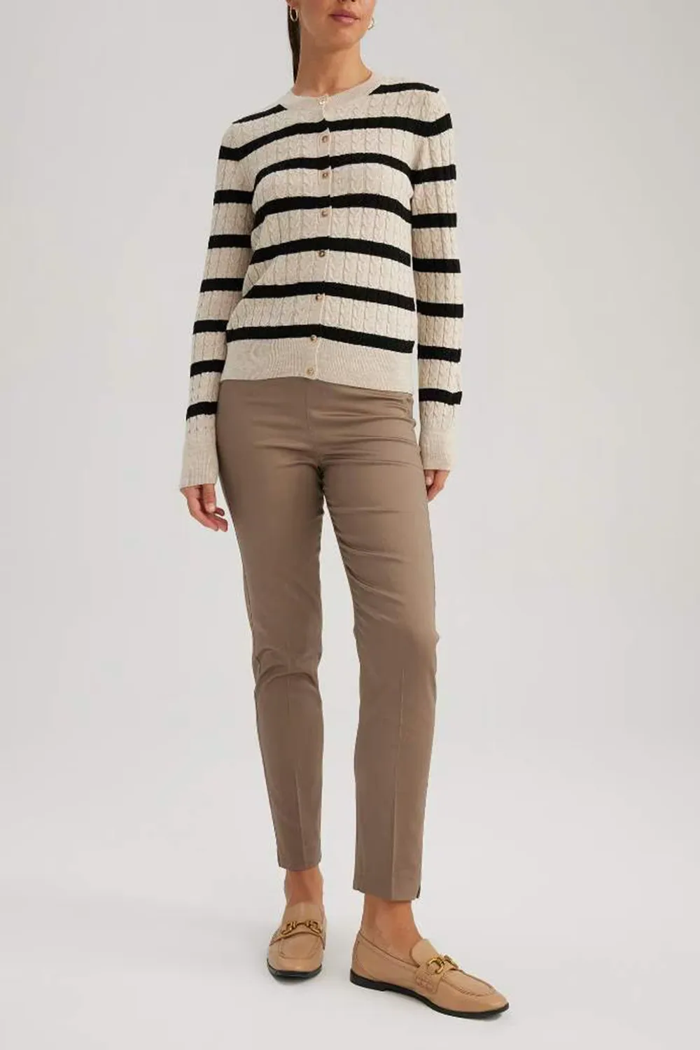 Elastic-Waist Solid Training Pants