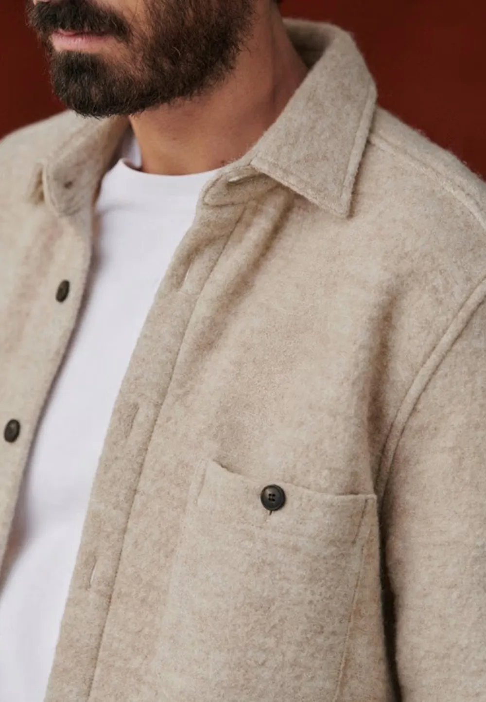 Buttoned Fastening Shirt