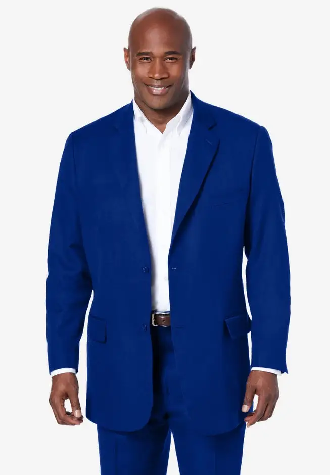 KS Island™ Linen Blend Two-Button Suit Jacket