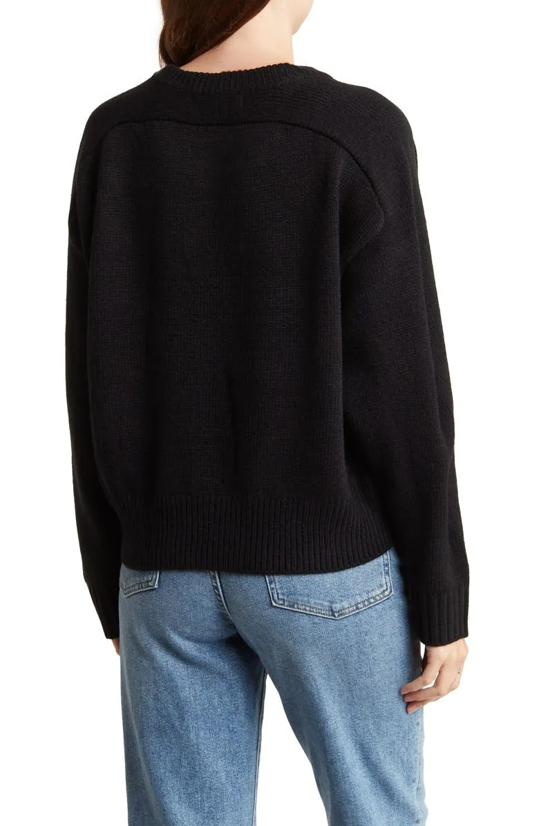 Crewneck Crop Sweater