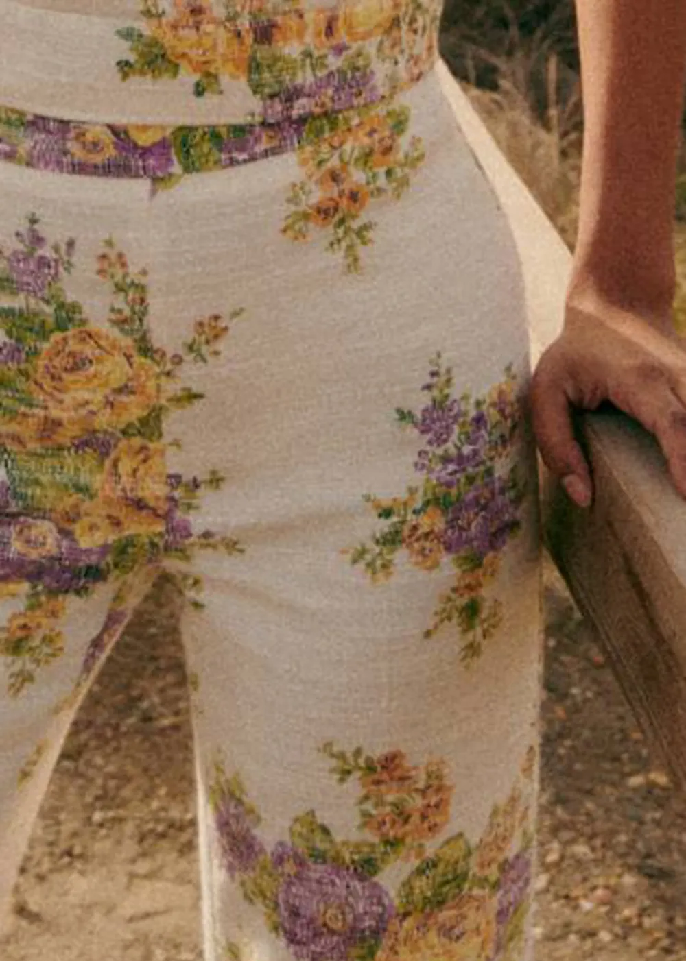 Square Neck Shorts Printed Tank Top